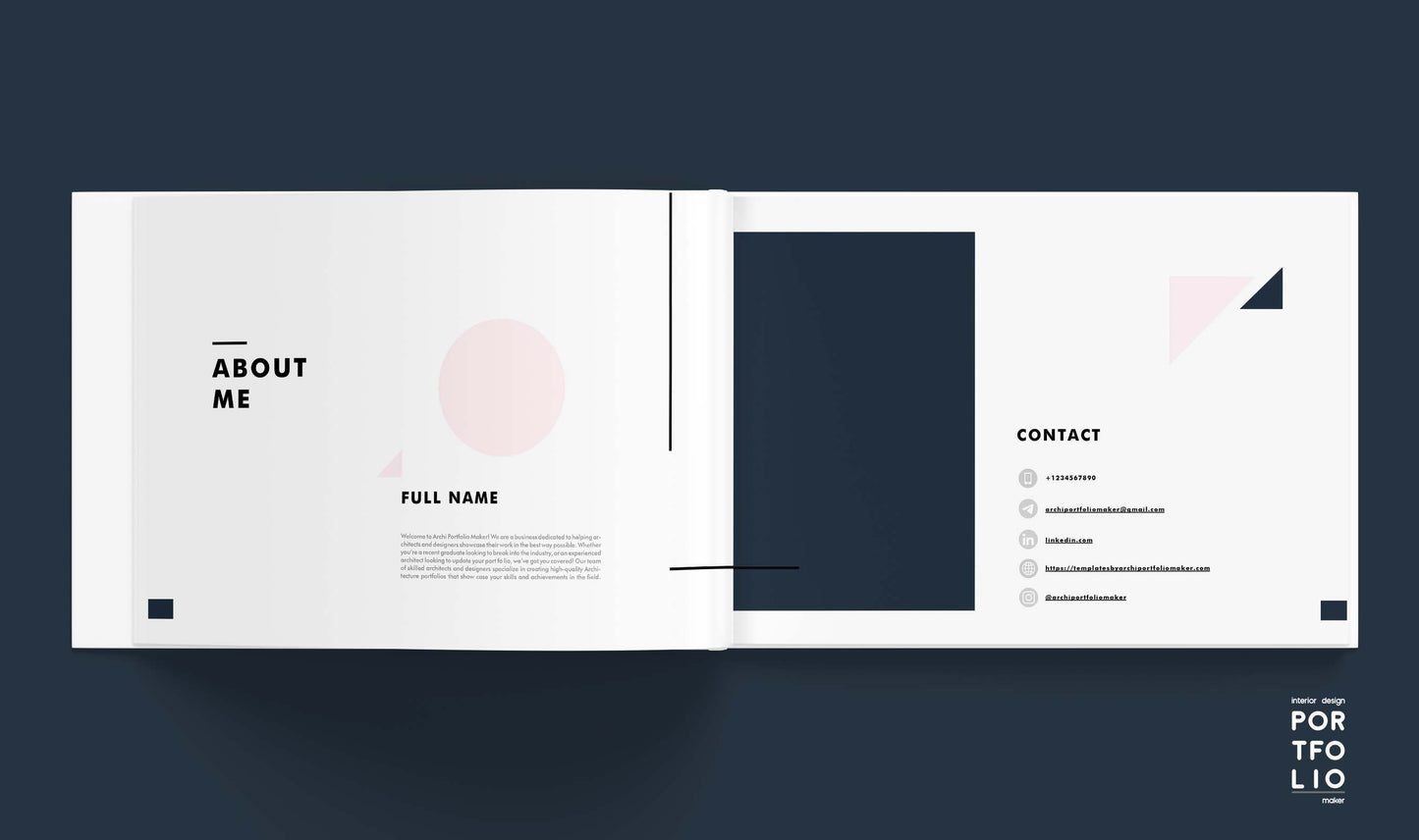 Interior Design Portfolio Template 13