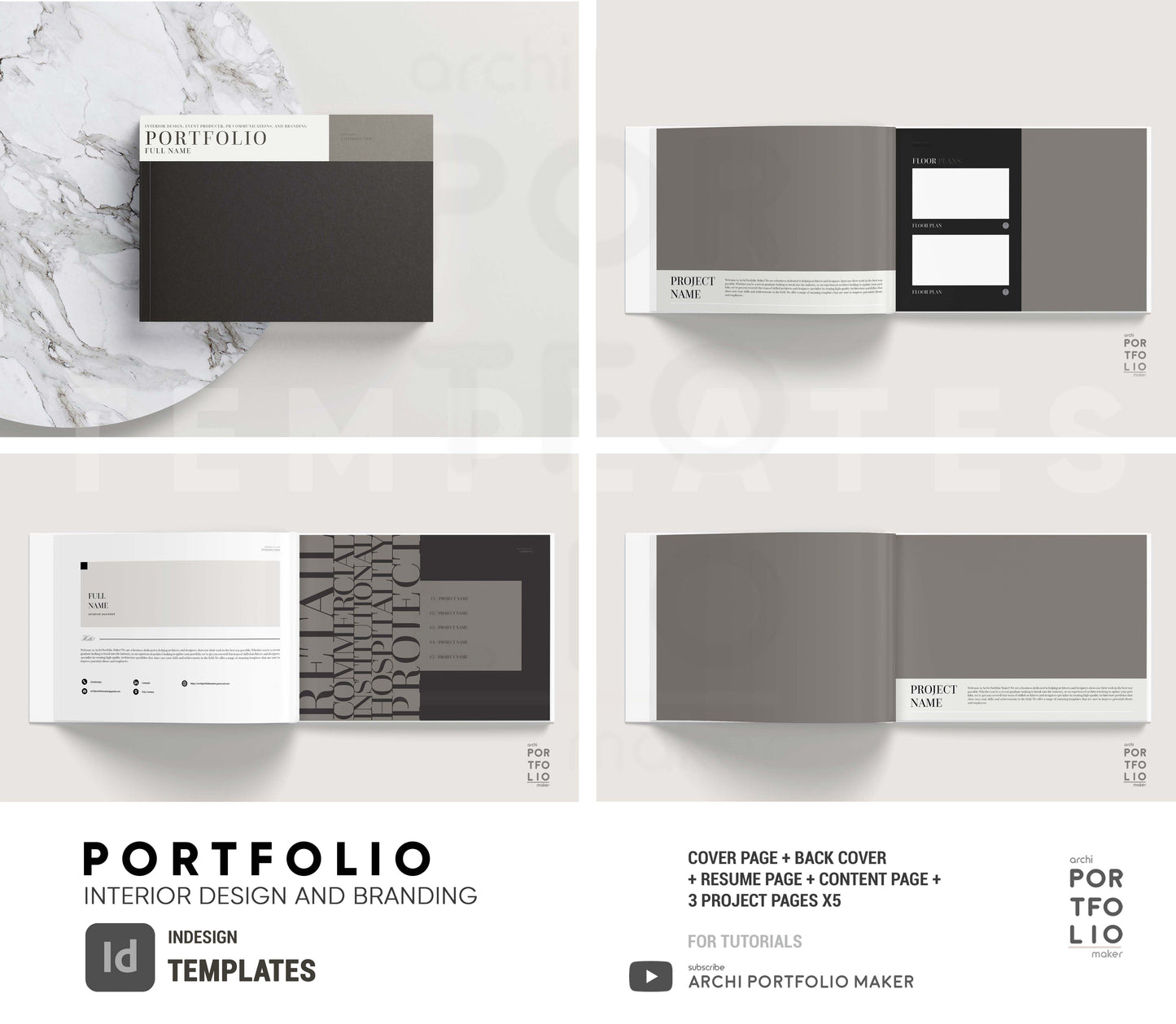 Interior Design, PR communications, and Branding Template 40