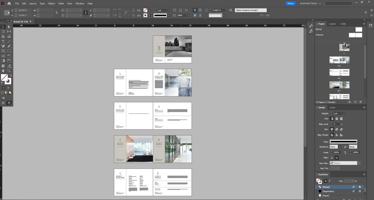 Architectural & Interior Design Proposal Template