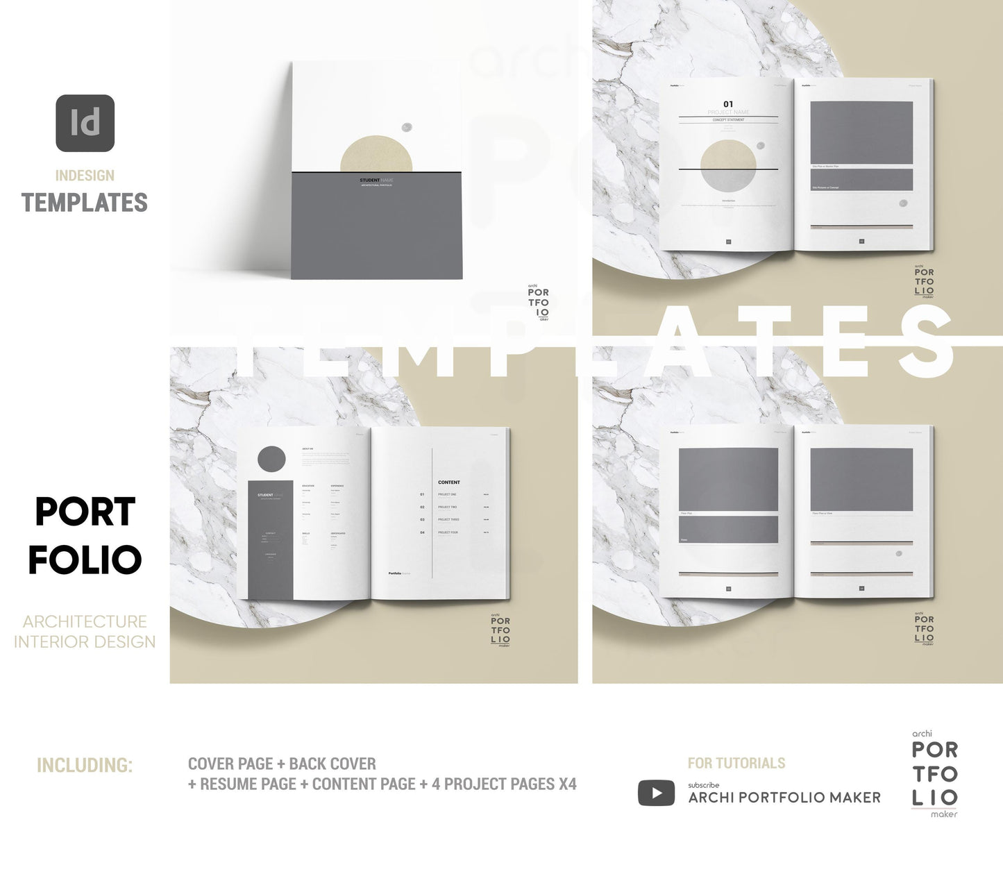 Architectural & Interior Design Portfolio Template 2