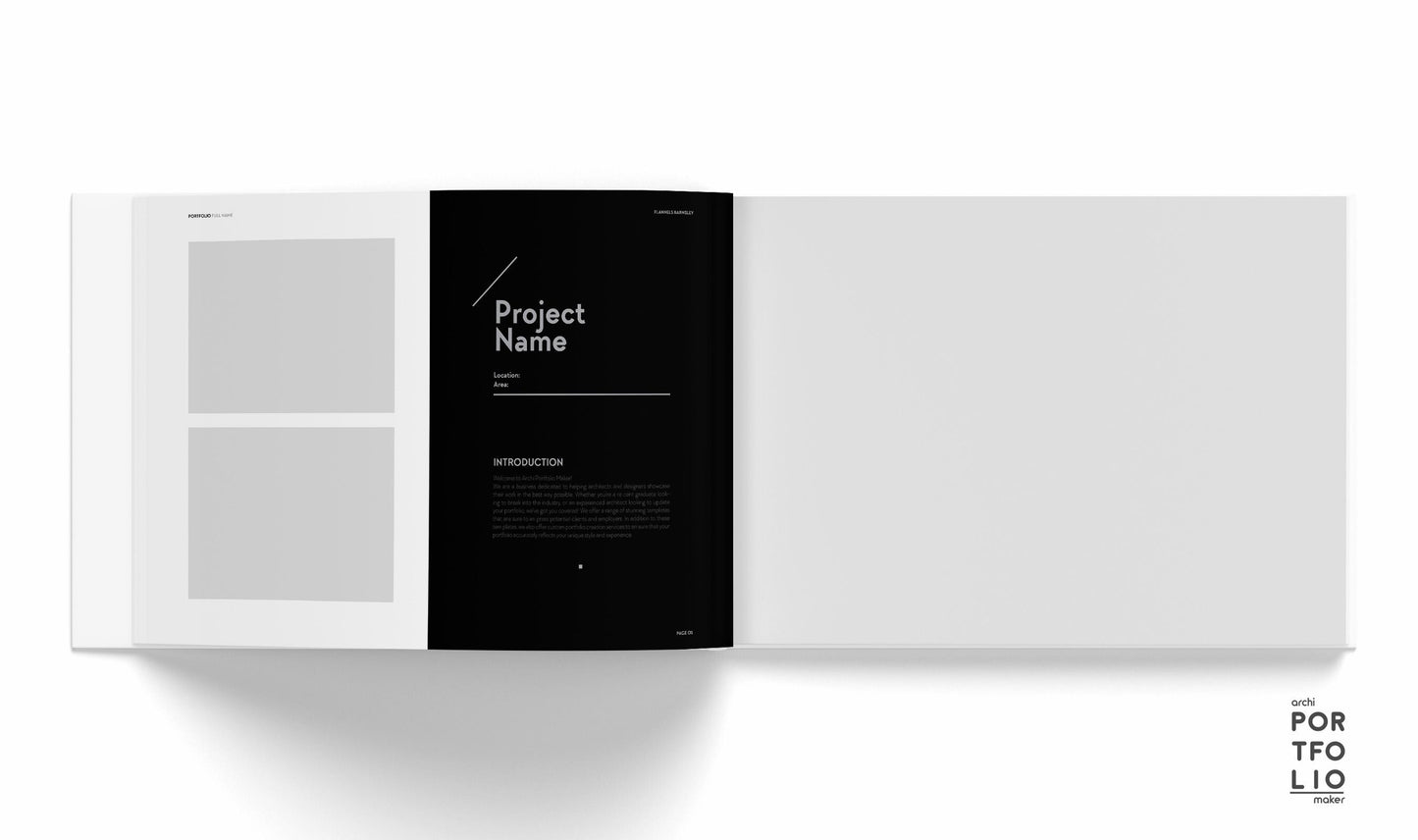 Interior Design Portfolio Template 7