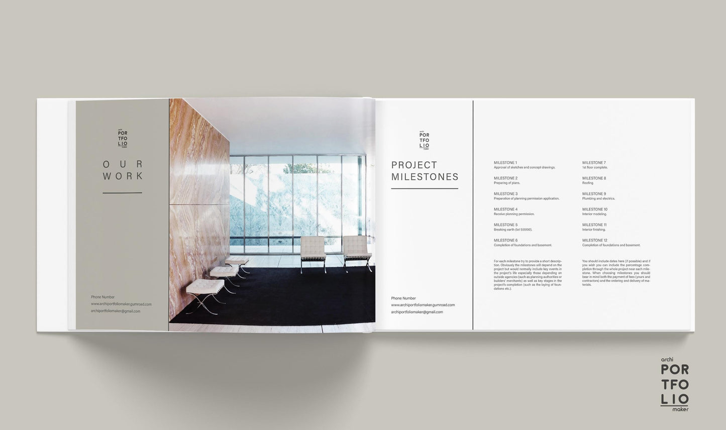 Architectural & Interior Design Proposal Template