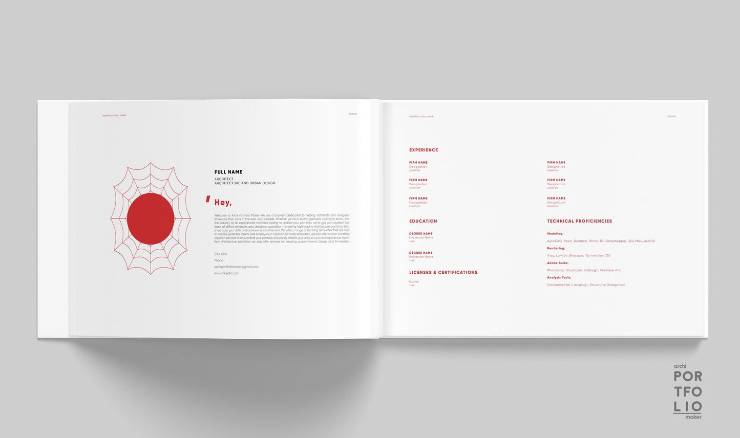 Architectural & Interior Design Portfolio Template 29