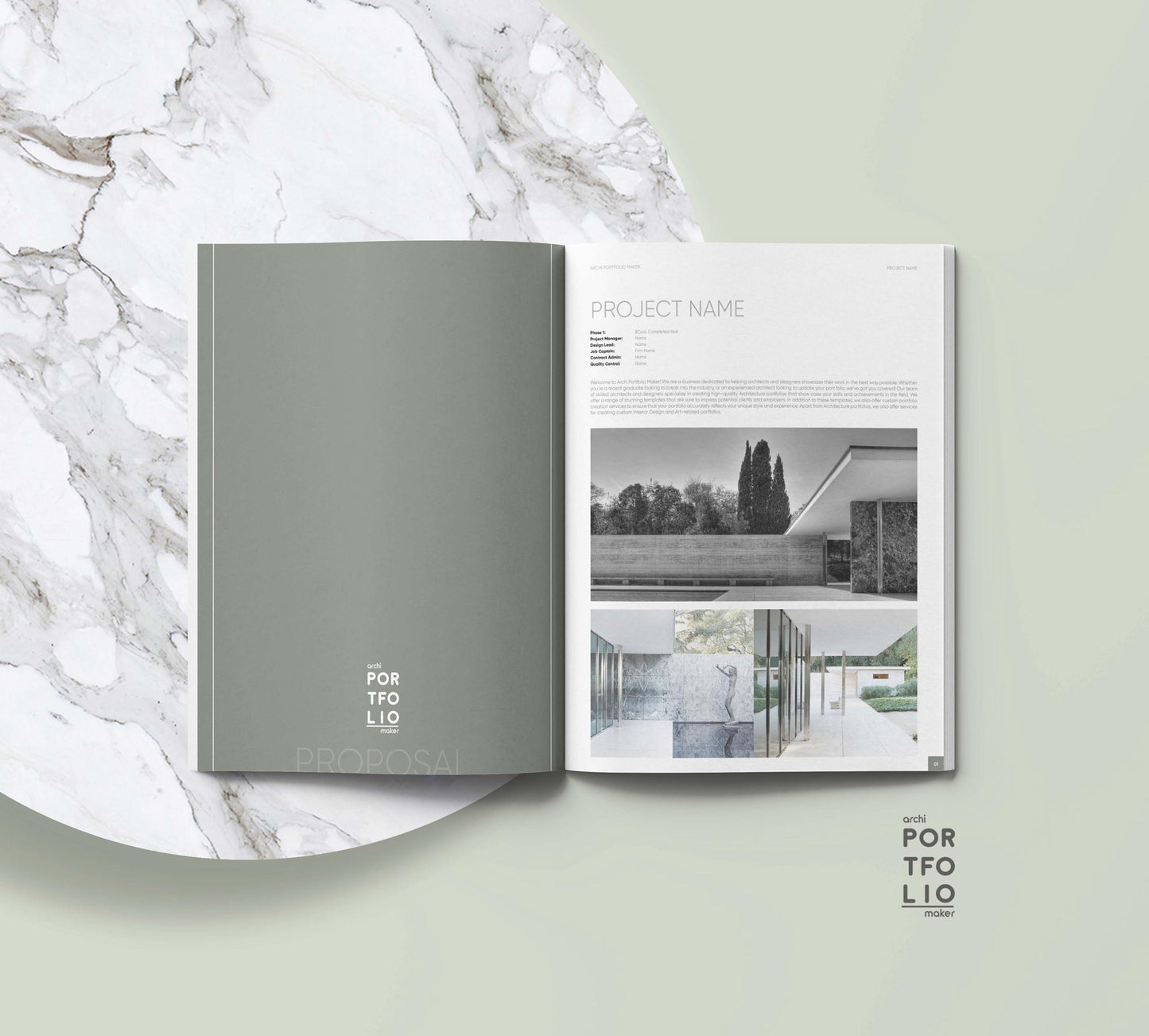 Architectural & Interior Design Proposal Template 2