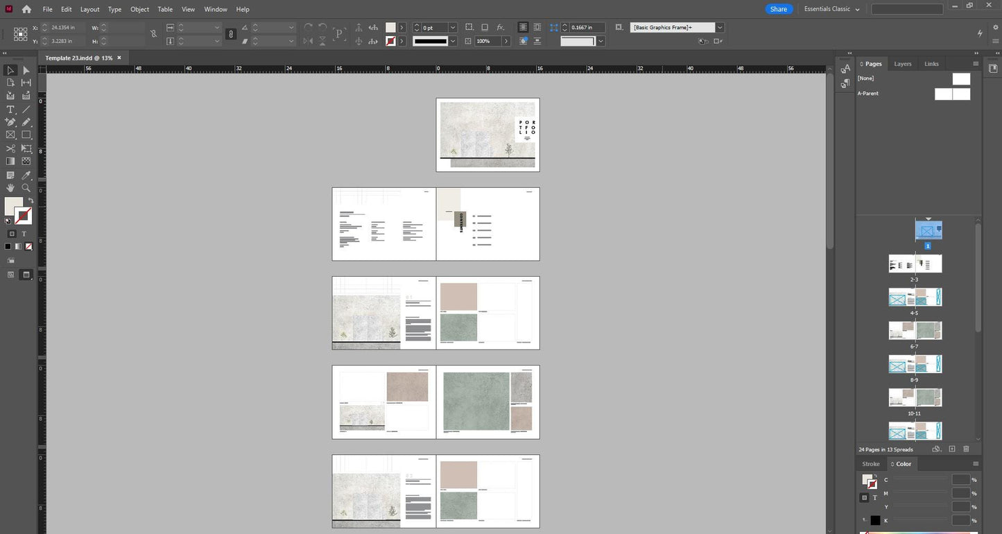 Architectural & Interior Design Portfolio Template 23