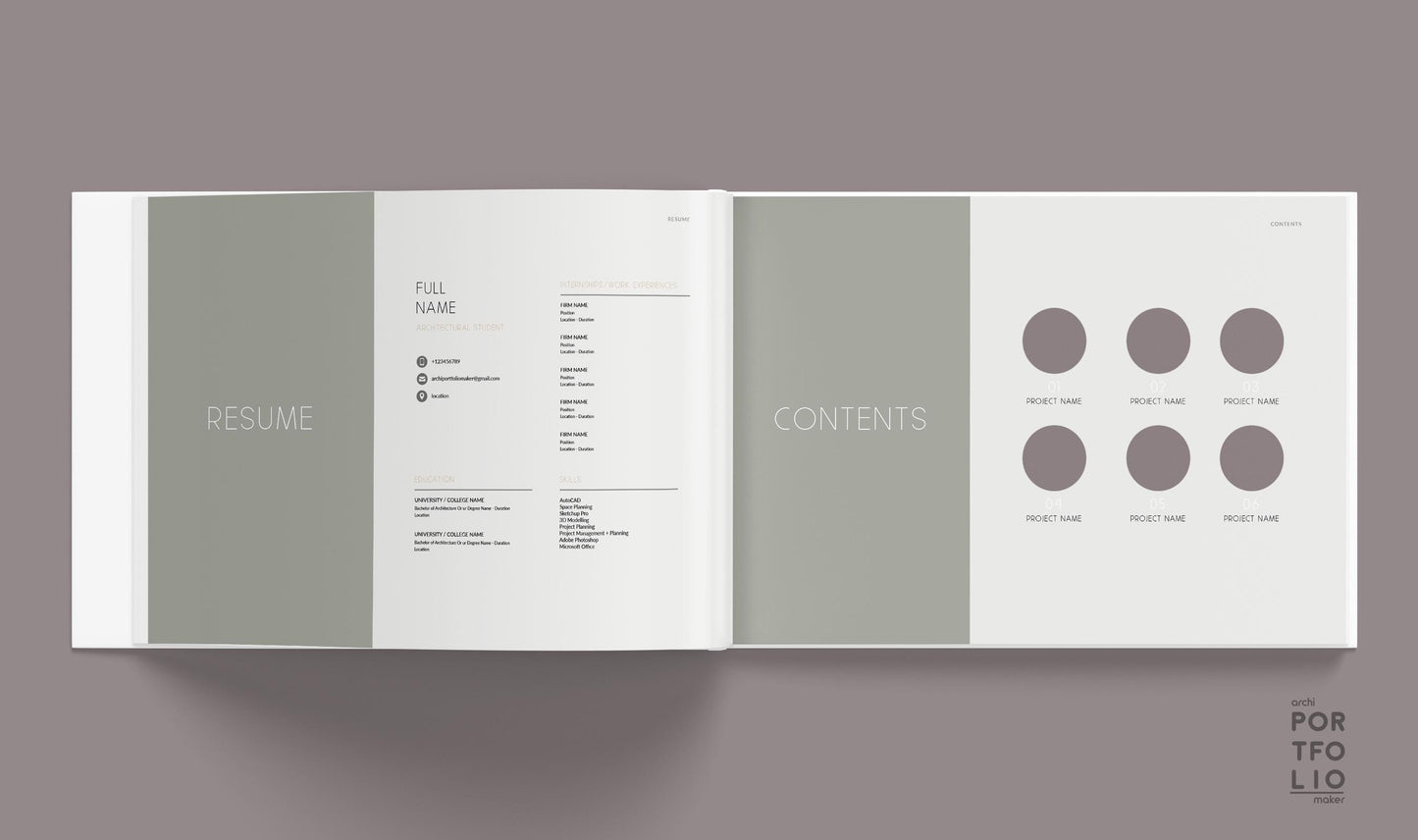 Architectural & Interior Design Portfolio Template 26
