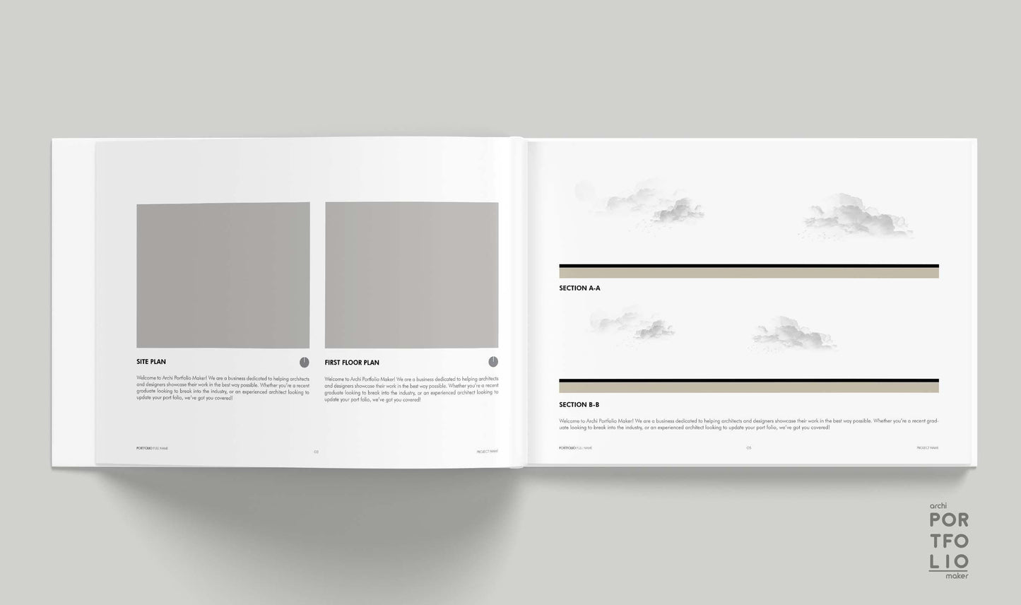 Architectural & Interior Design Portfolio Template 36