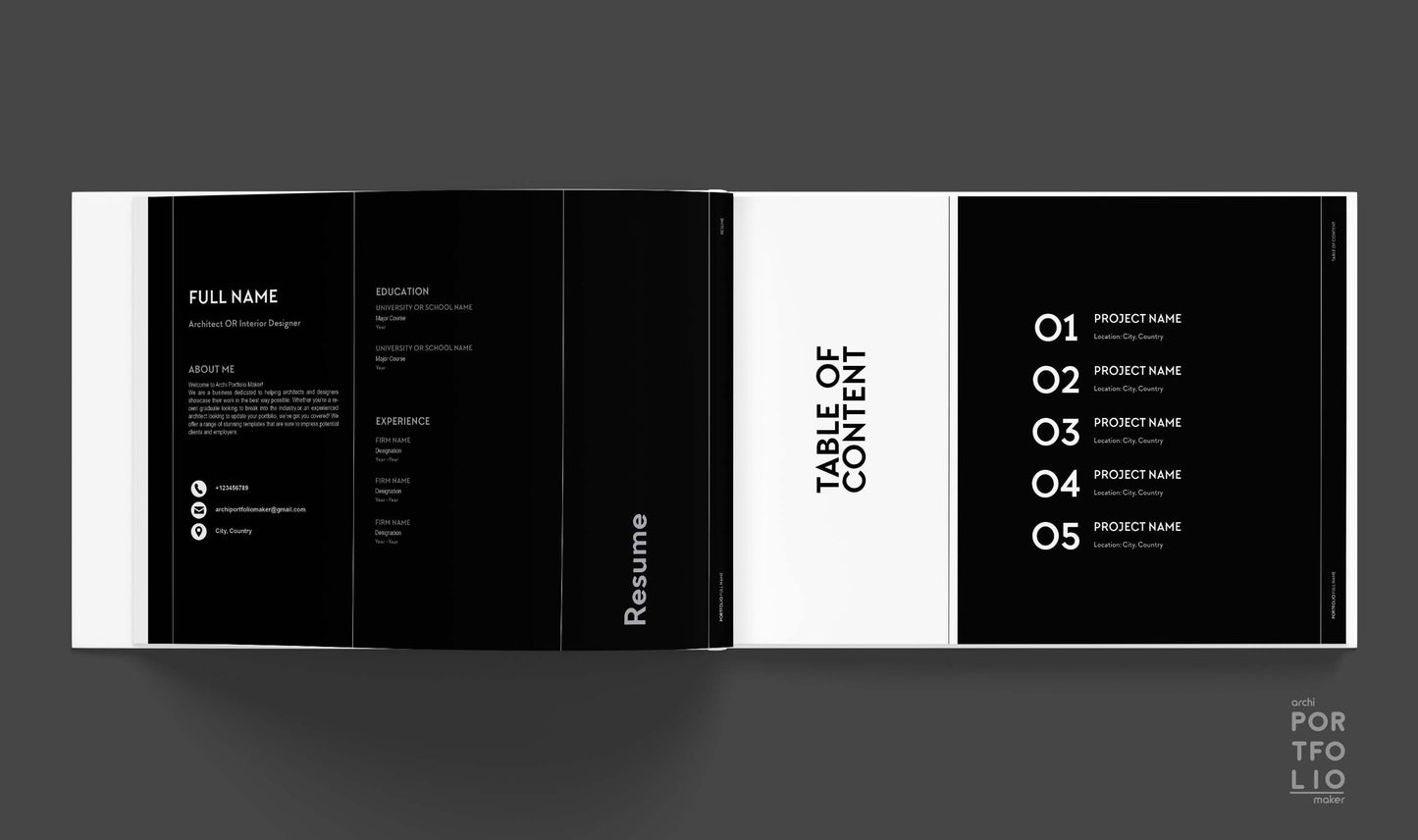 Architecture & Interior Design Portfolio Template 41