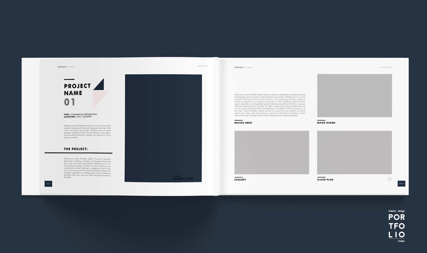 Interior Design Portfolio Template 13