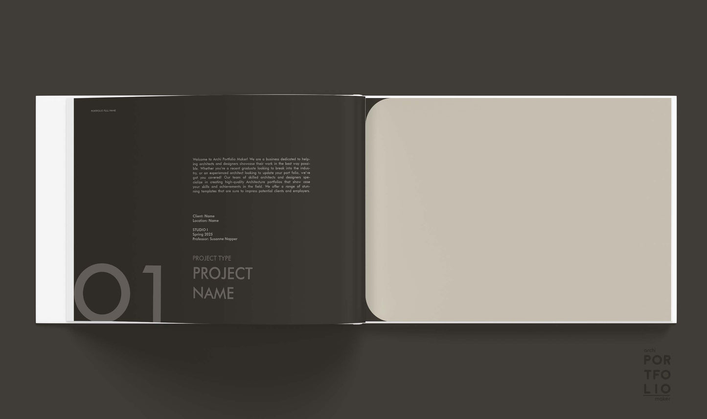 Architecture & Interior Design Portfolio Template 39