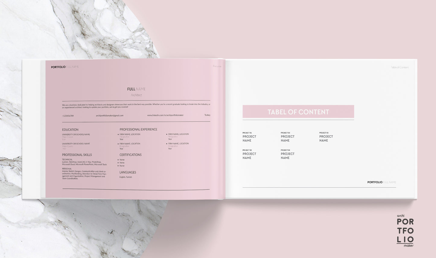 Architecture & Interior Design Portfolio Template 42