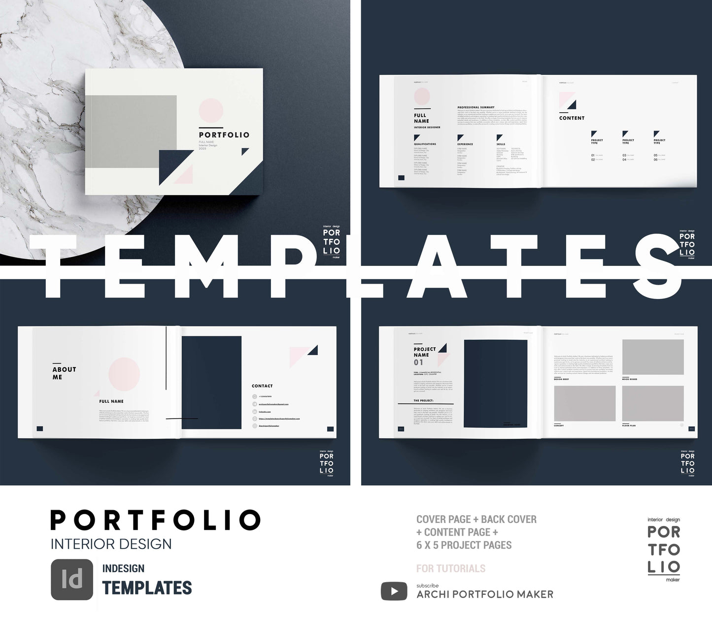 Interior Design Portfolio Template 13