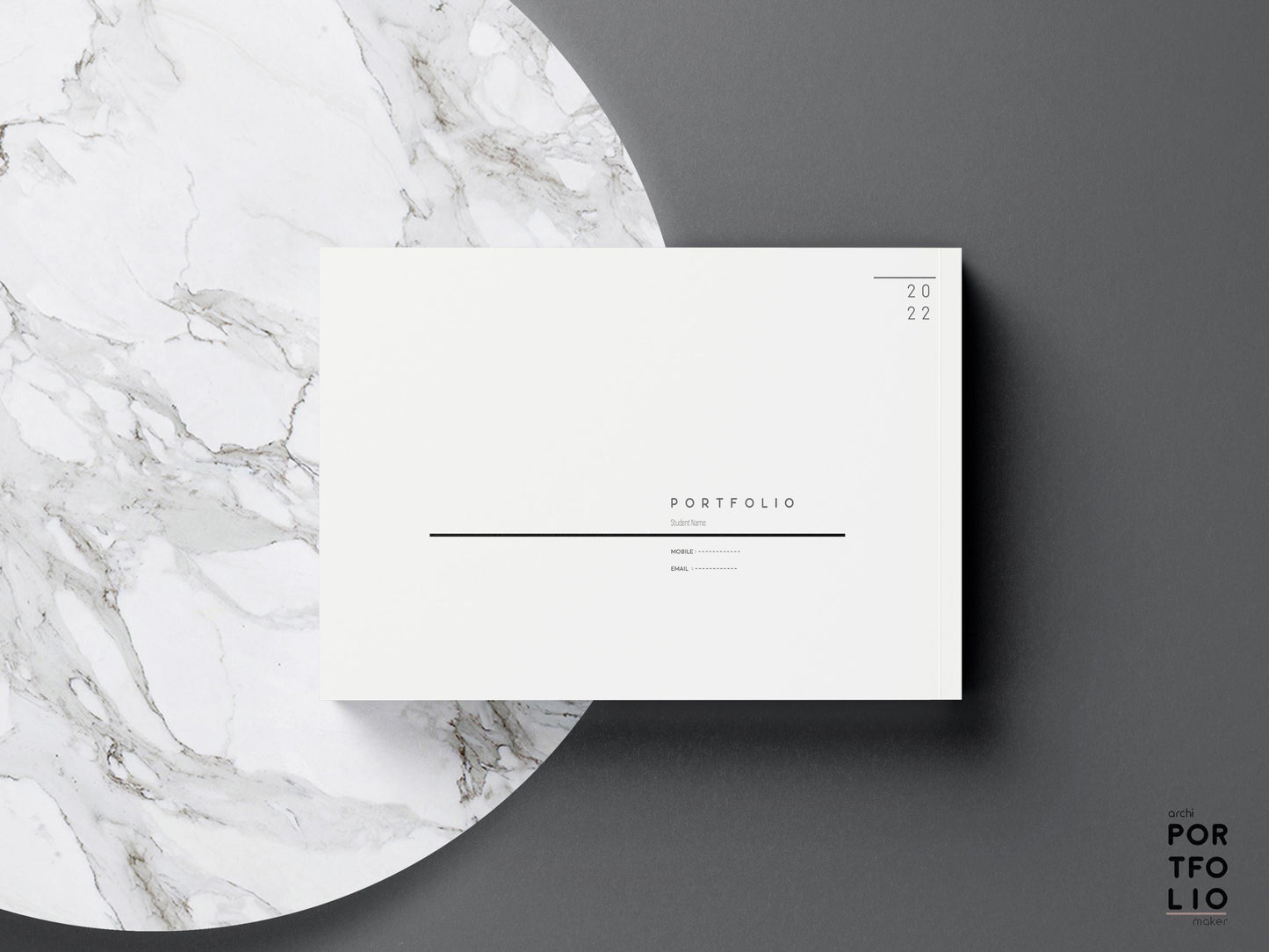 Architectural & Interior Design Portfolio Template 1