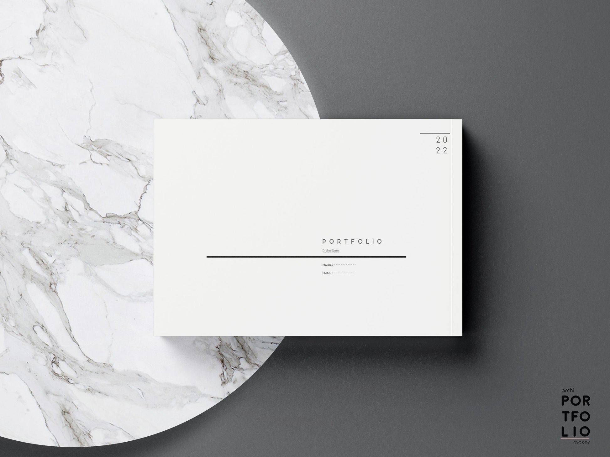 Architectural & Interior Design Portfolio Template 1