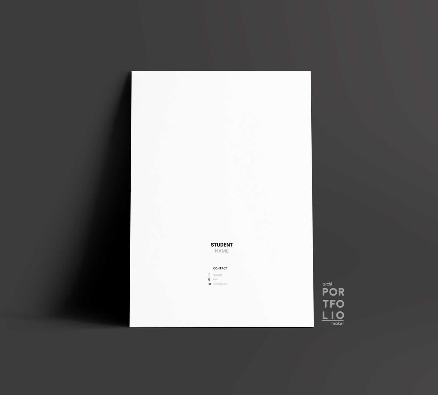 Architectural & Interior Design Portfolio Template 7