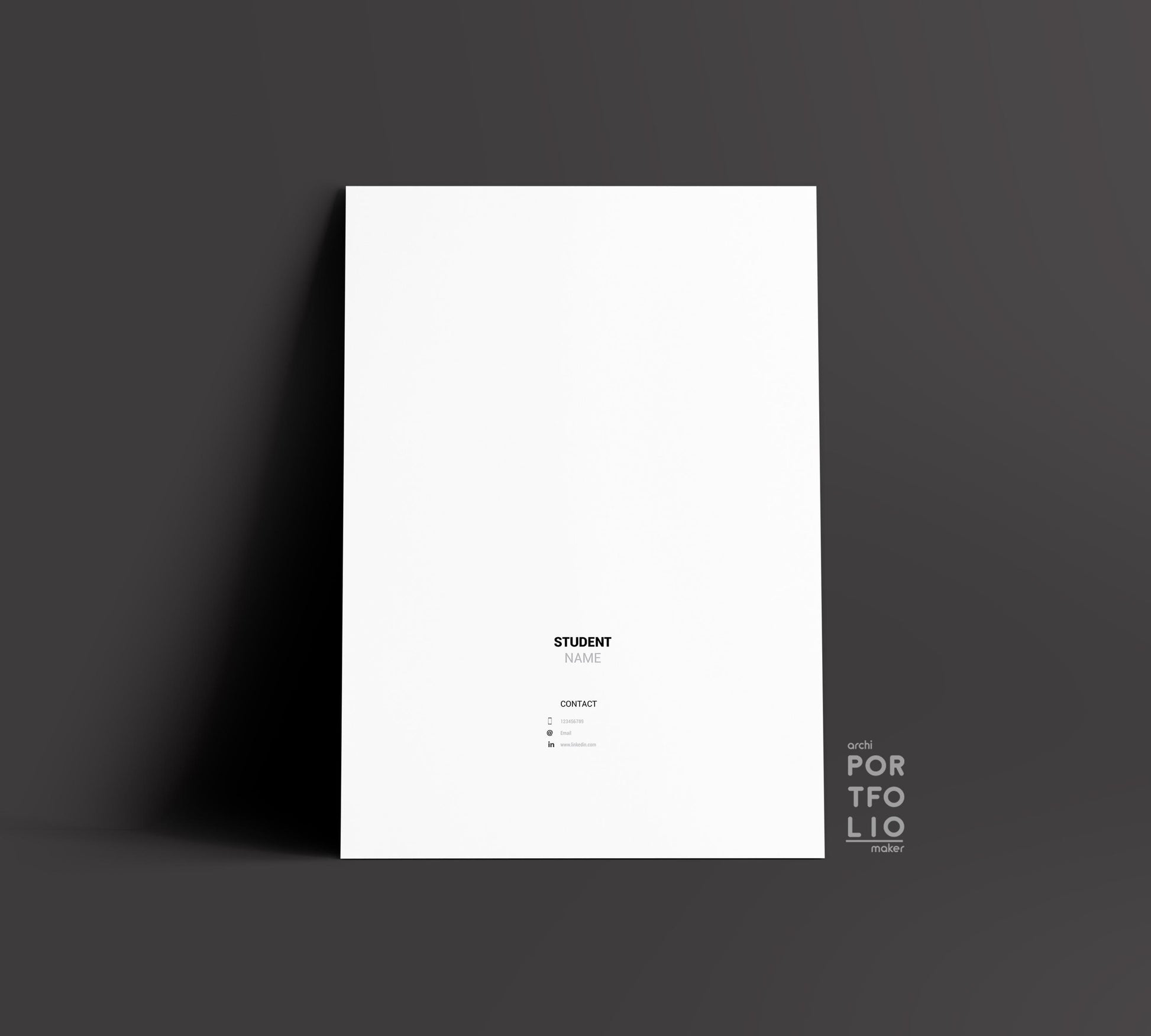 Architectural & Interior Design Portfolio Template 7
