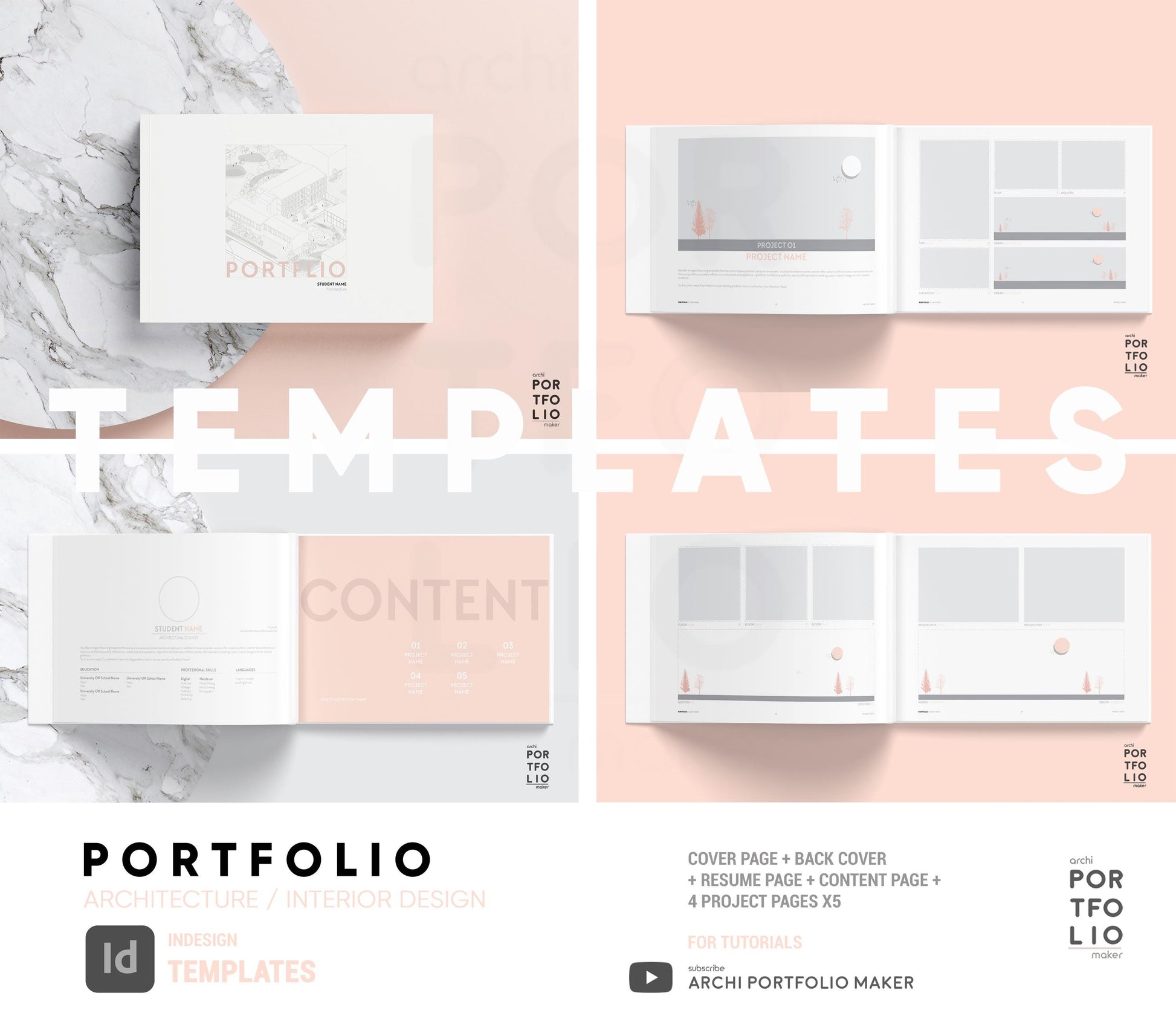 Architectural & Interior Design Portfolio Template 11