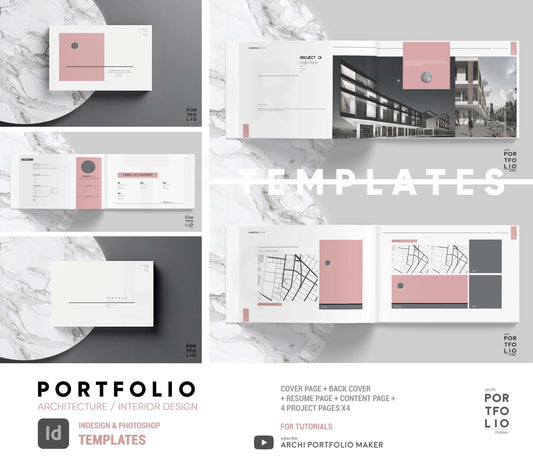Architectural & Interior Design Portfolio Template 1