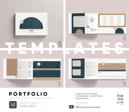 Interior Design Portfolio Template 1