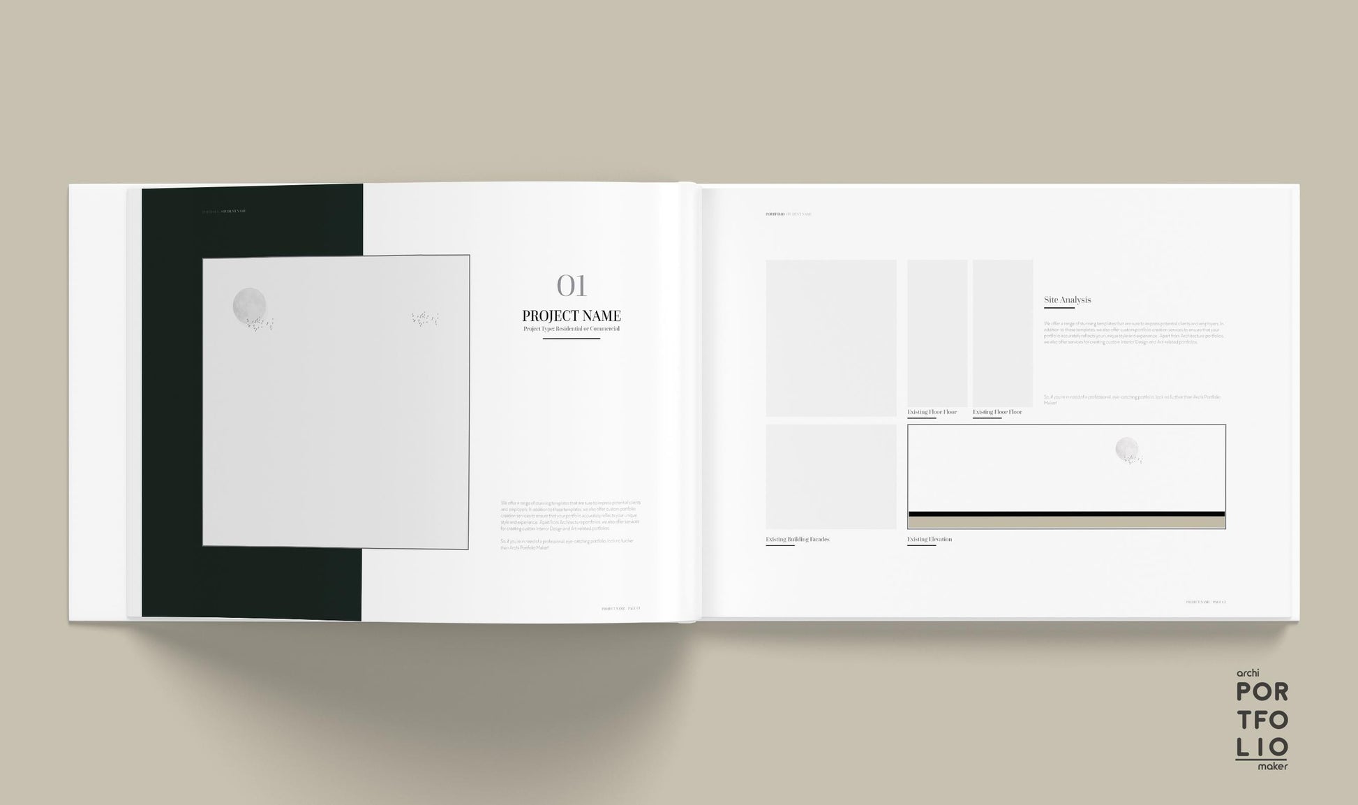 Architectural & Interior Design Portfolio Template 13