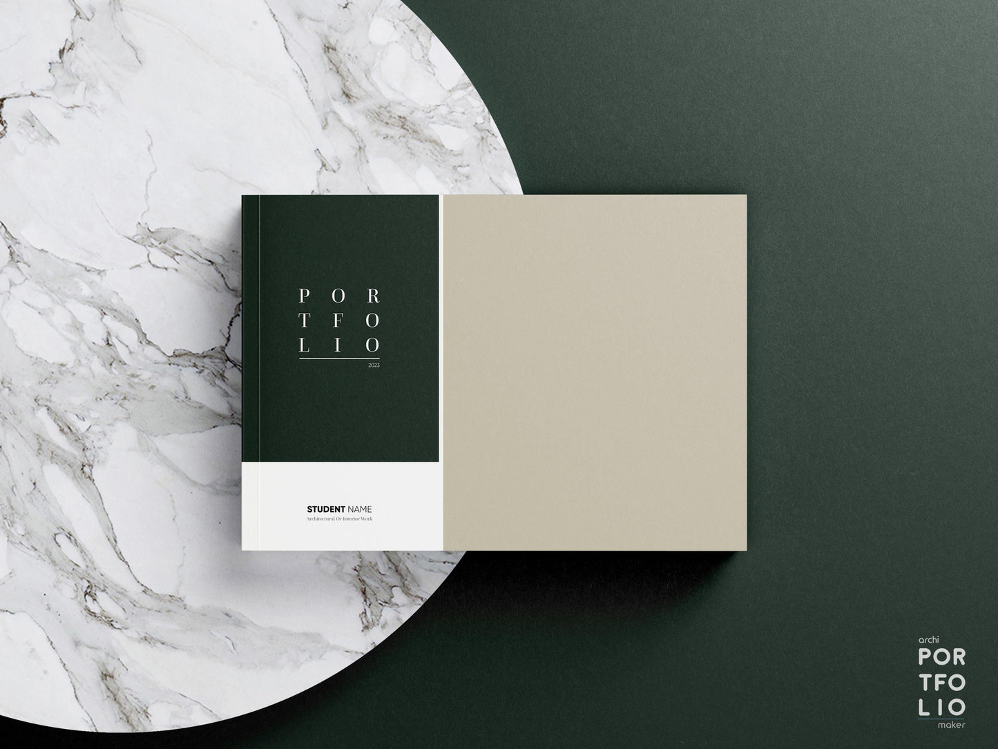 Architectural & Interior Design Portfolio Template 13