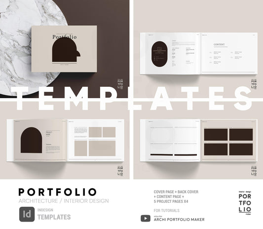 Interior Design Portfolio Template 3