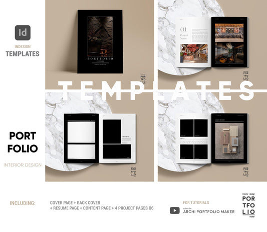 Interior Design Portfolio Template 4
