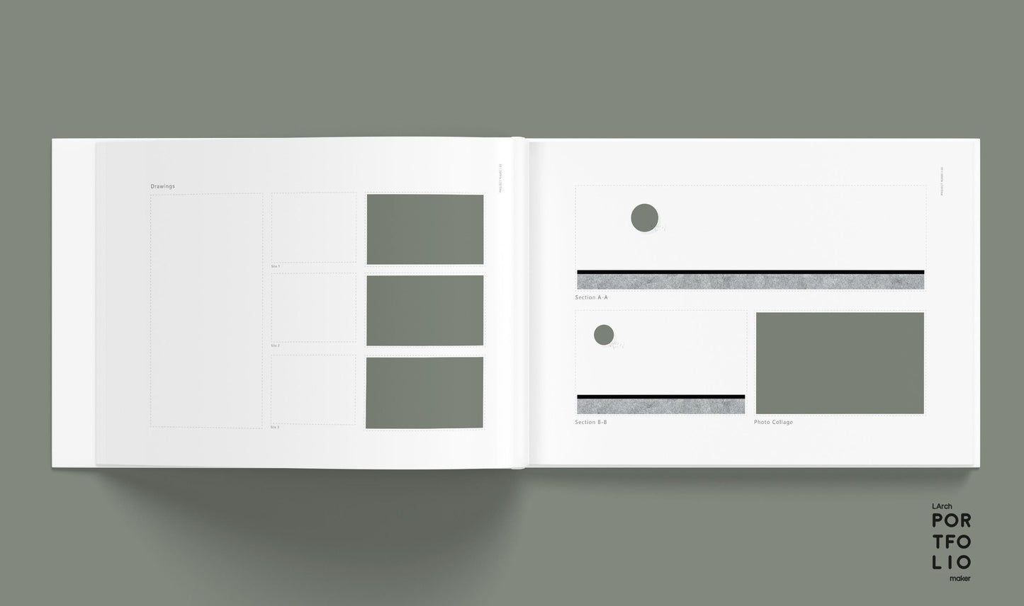 Landscape Architecture Portfolio Template 2