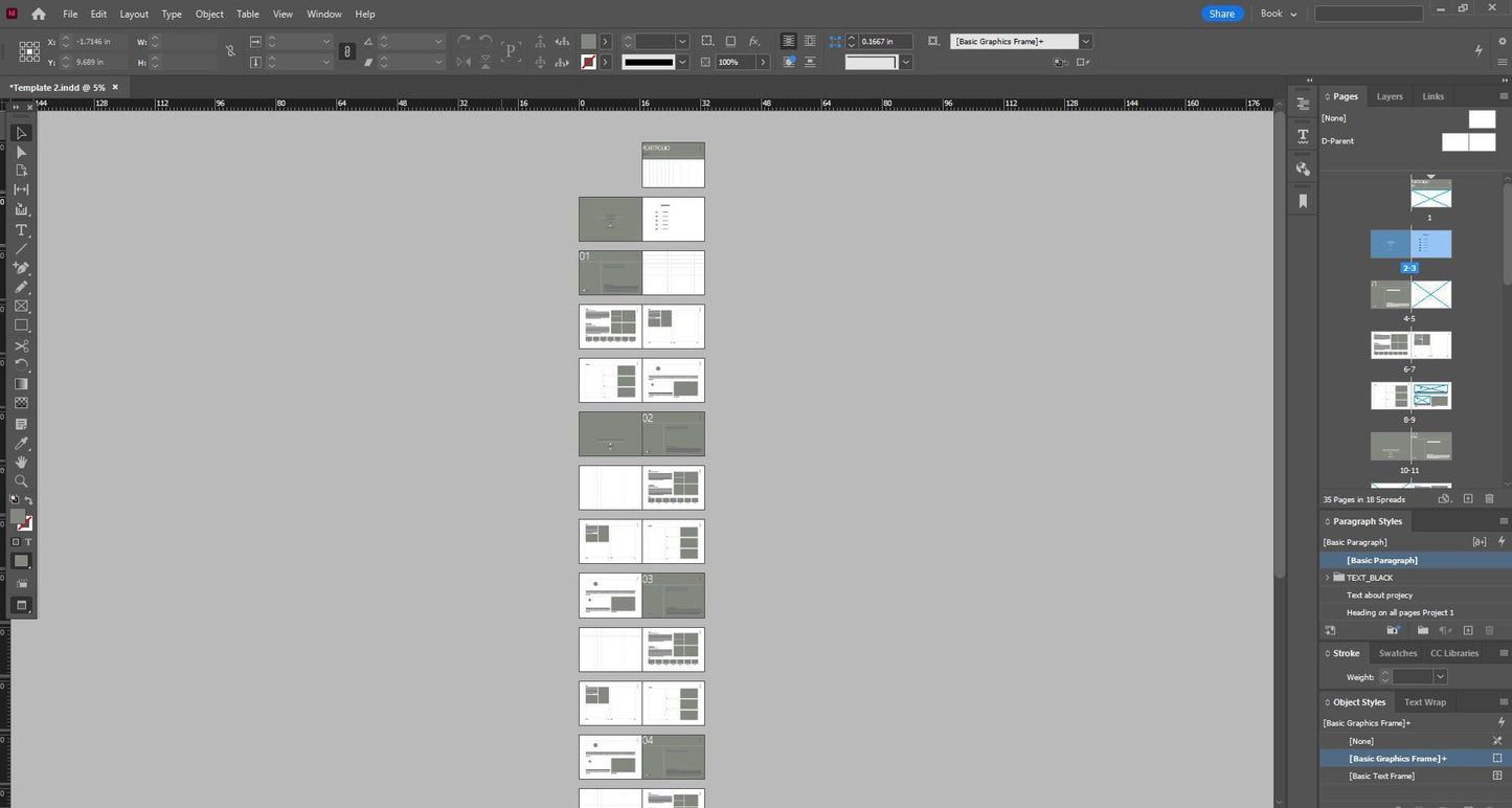Landscape Architecture Portfolio Template 2