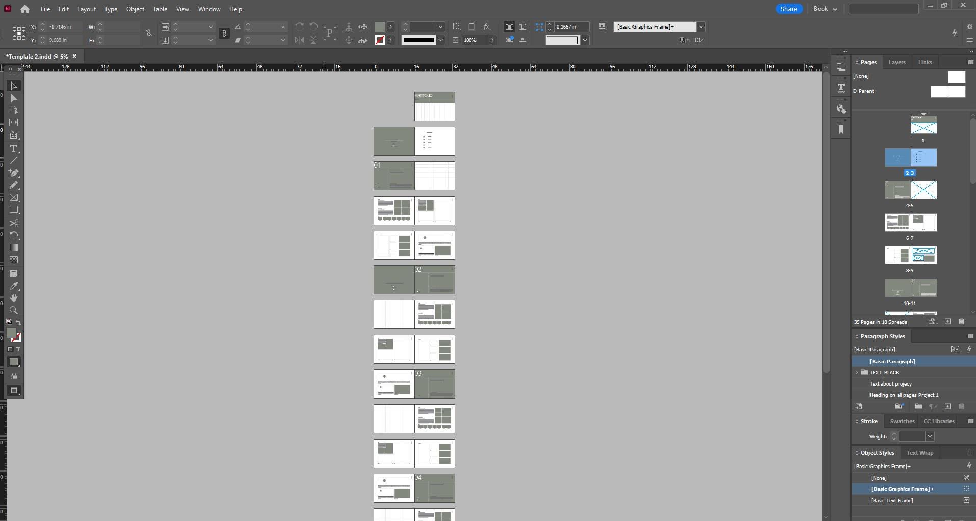 Landscape Architecture Portfolio Template 2