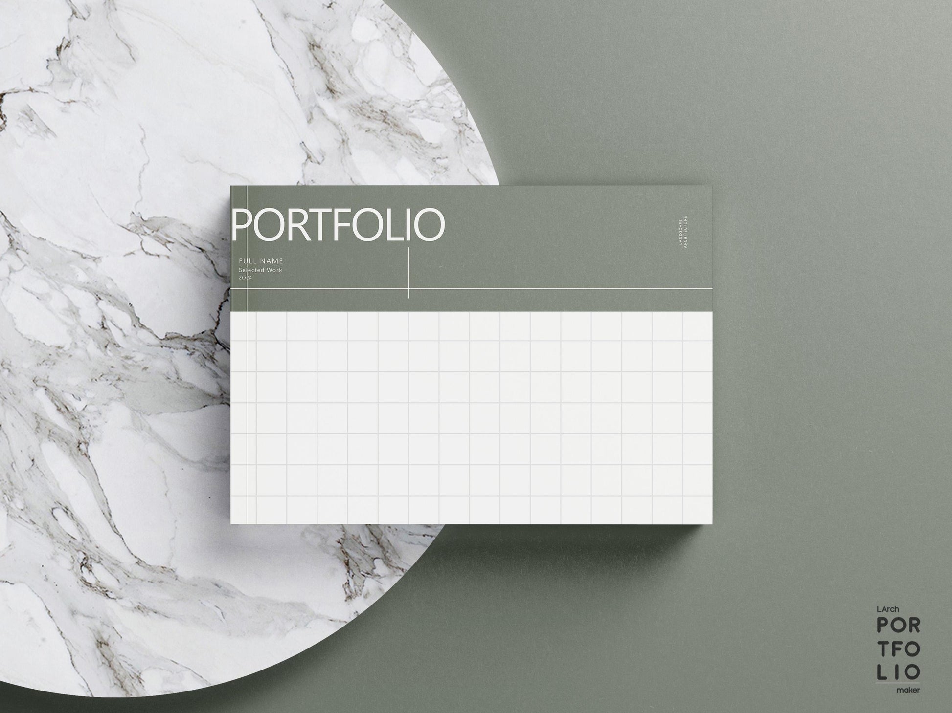 Landscape Architecture Portfolio Template 2