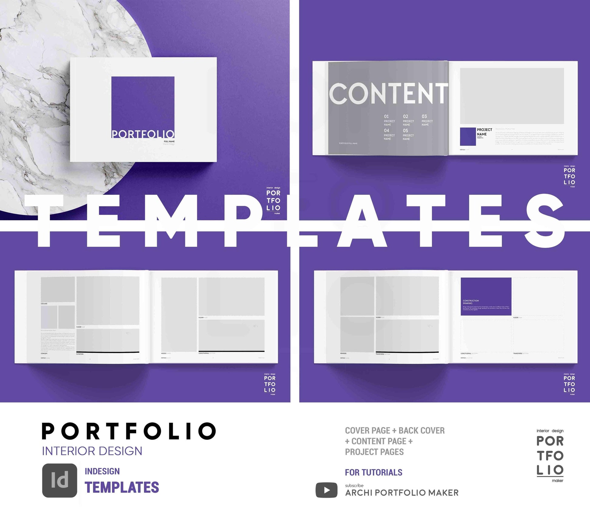 Interior Design Portfolio Template 6