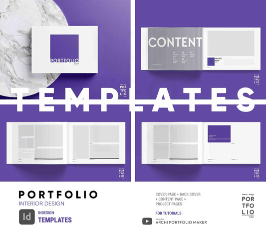 Interior Design Portfolio Template 6