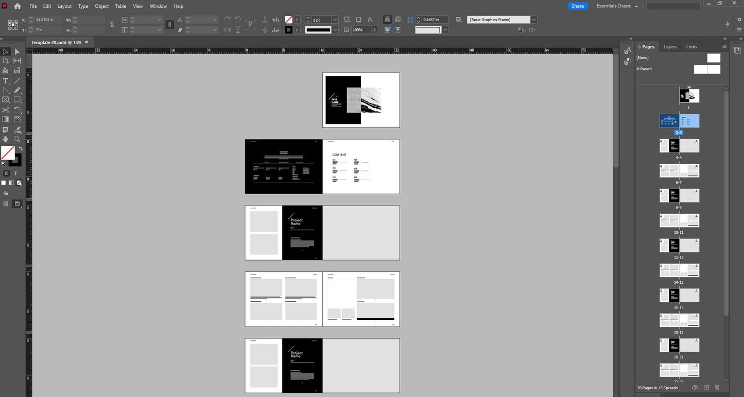Interior Design Portfolio Template 7