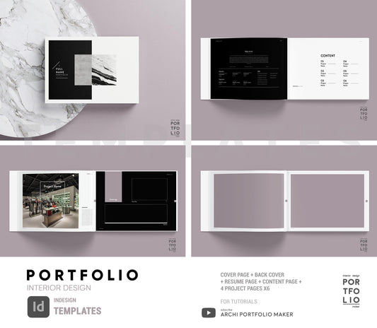 Interior Design Portfolio Template 9
