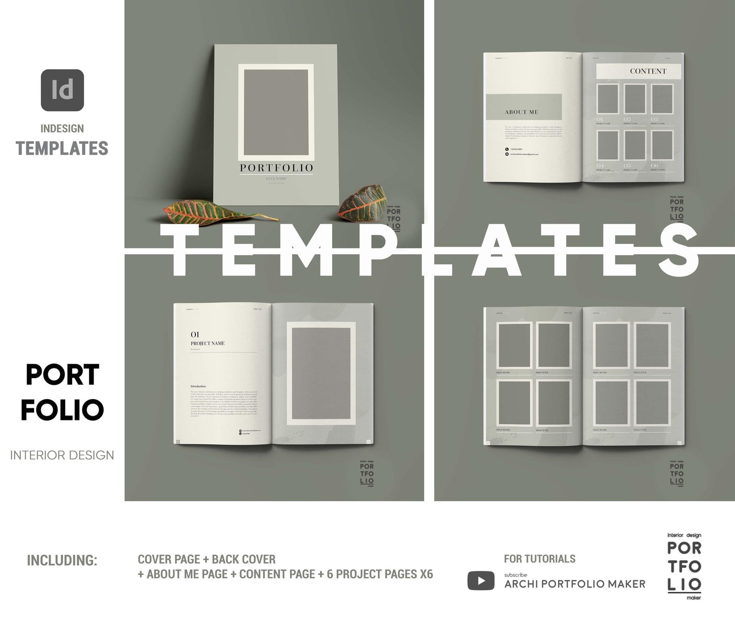 Interior Design Portfolio Template 10
