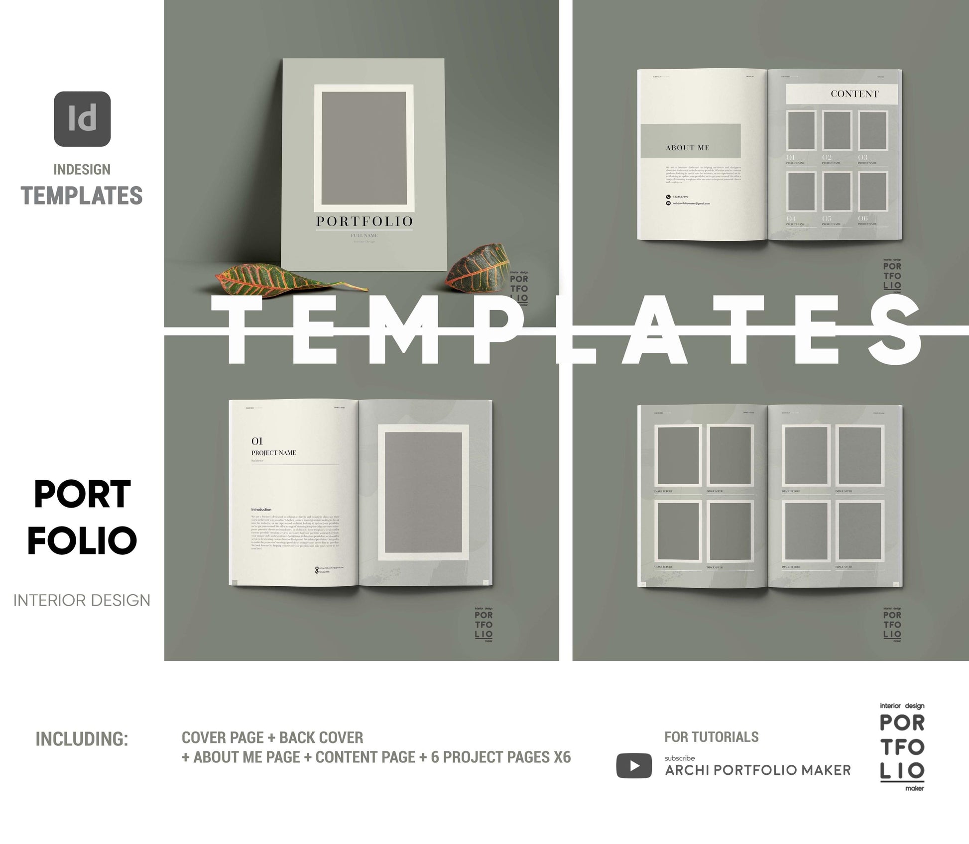 Interior Design Portfolio Template 10