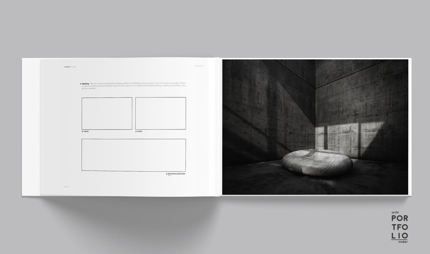 Architectural Portfolio Template 17