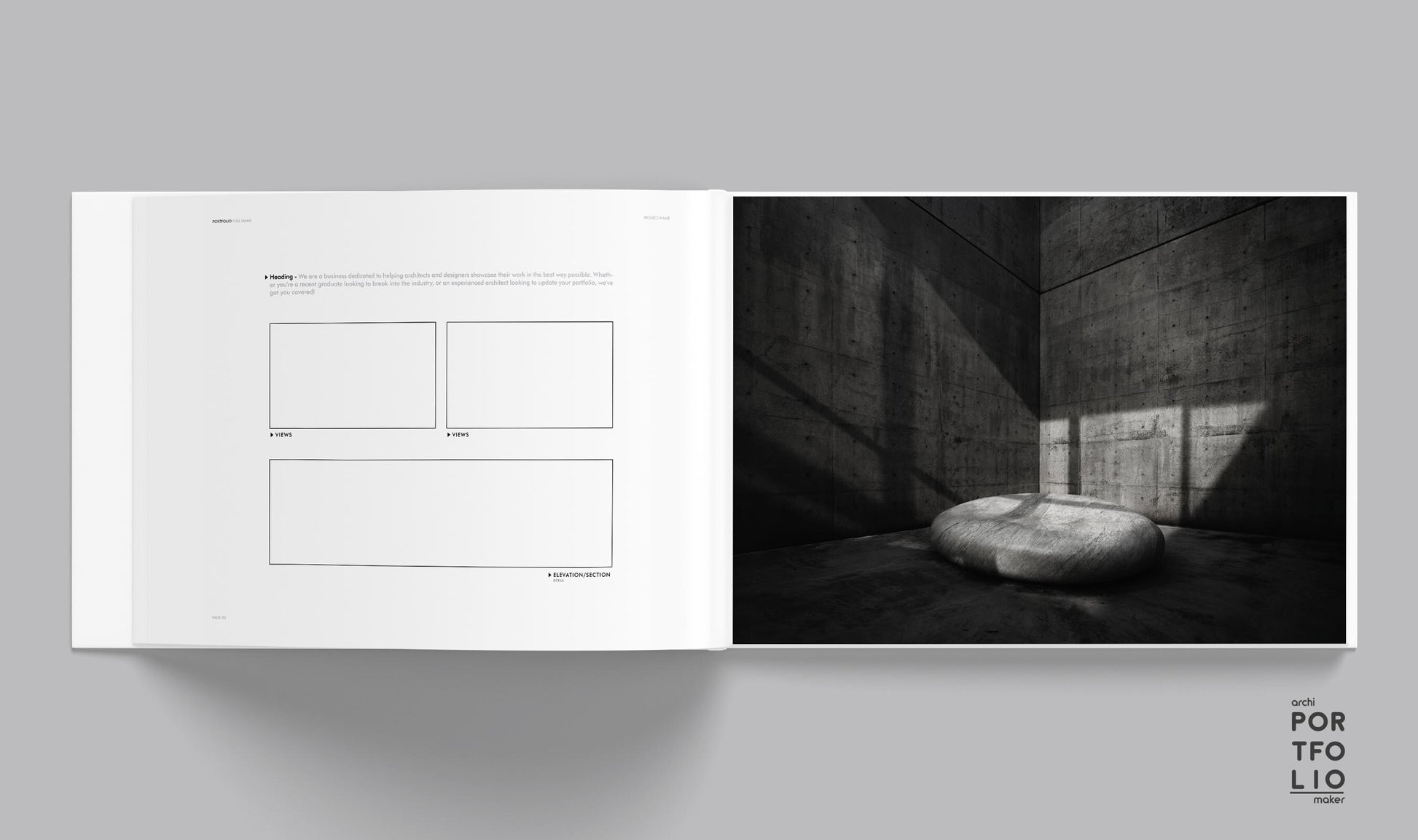 Architectural Portfolio Template 17