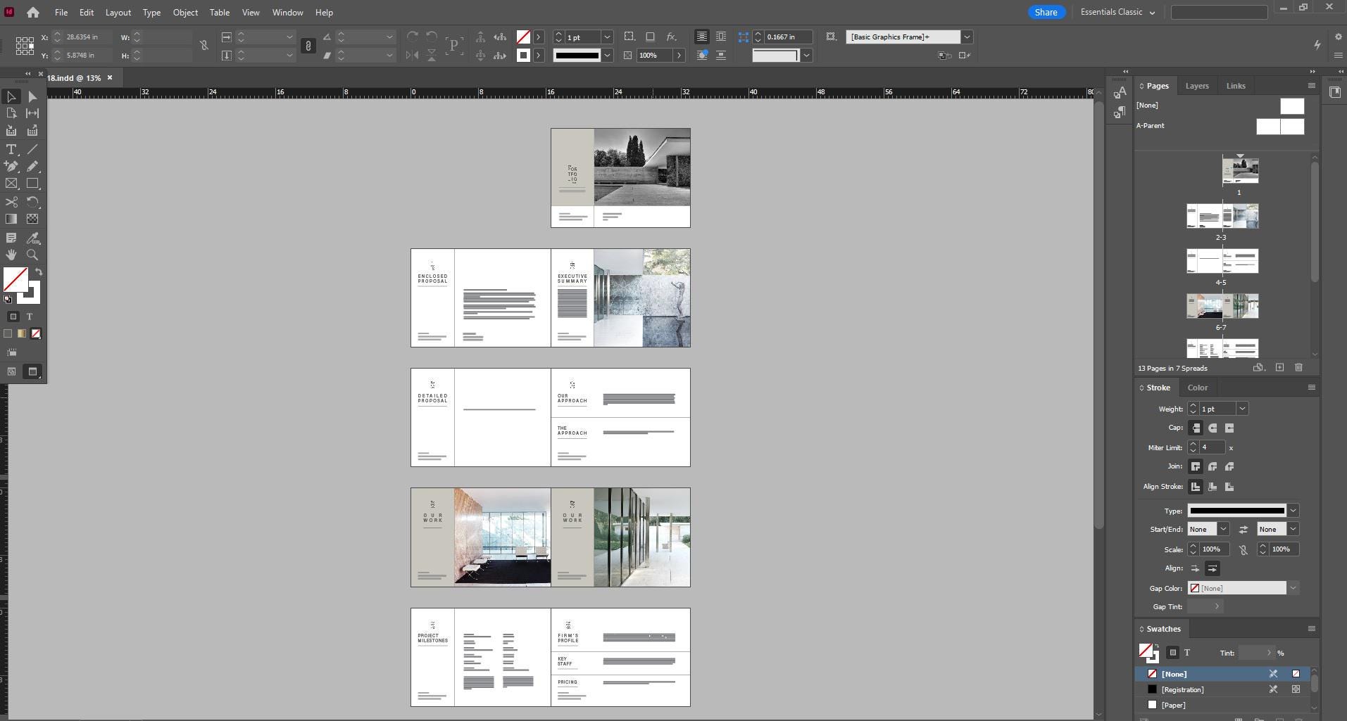 Architectural & Interior Design Proposal Template