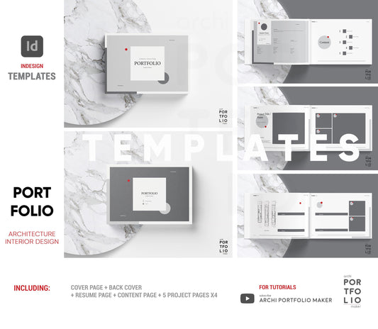 Architectural & Interior Design Portfolio Template 4