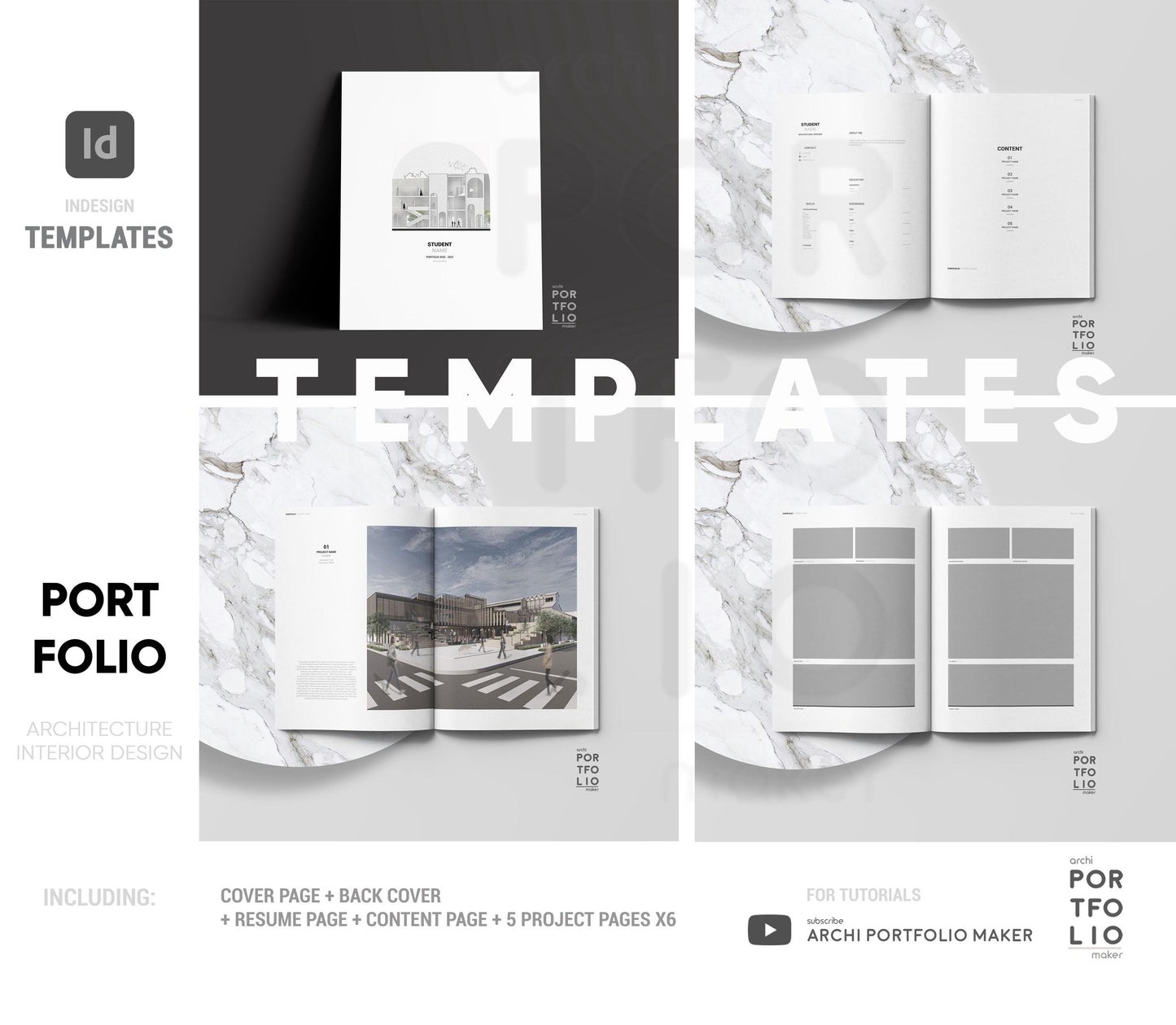 Architectural & Interior Design Portfolio Template 7
