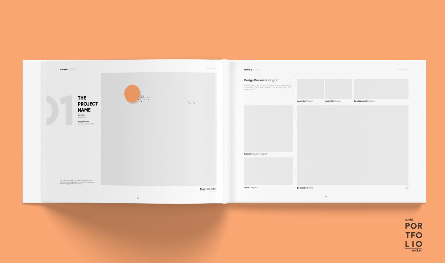 Architectural & Interior Design Portfolio Template 10