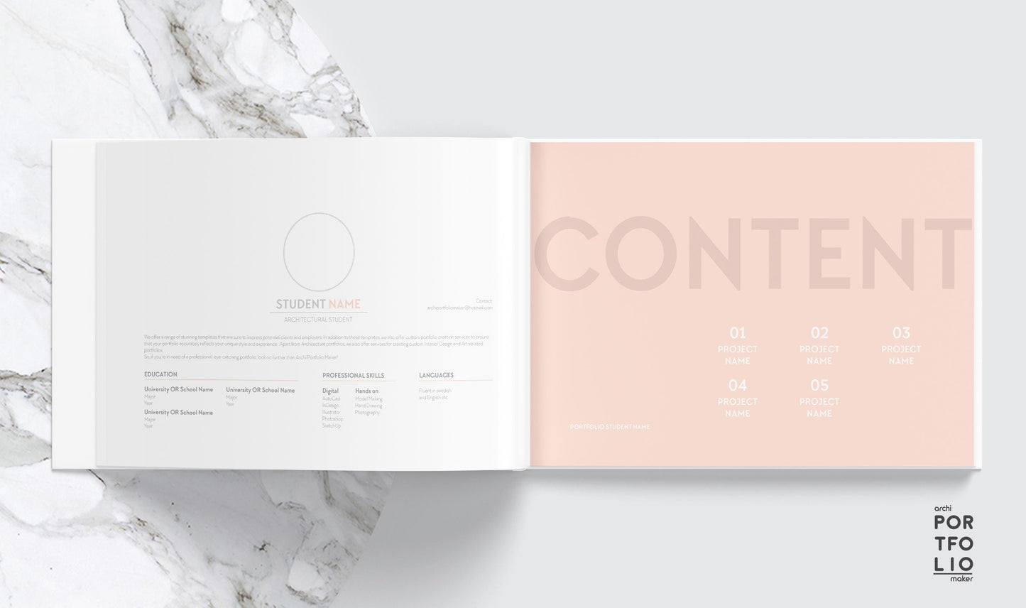 Architectural & Interior Design Portfolio Template 11
