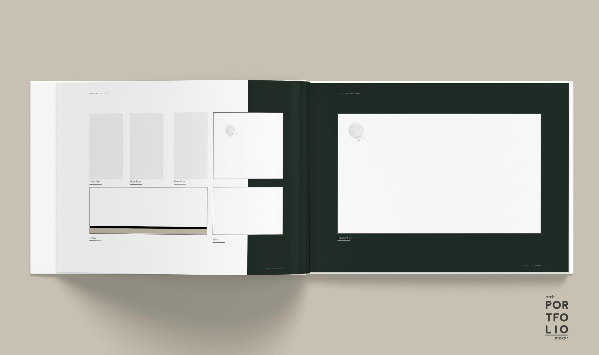 Architectural & Interior Design Portfolio Template 13