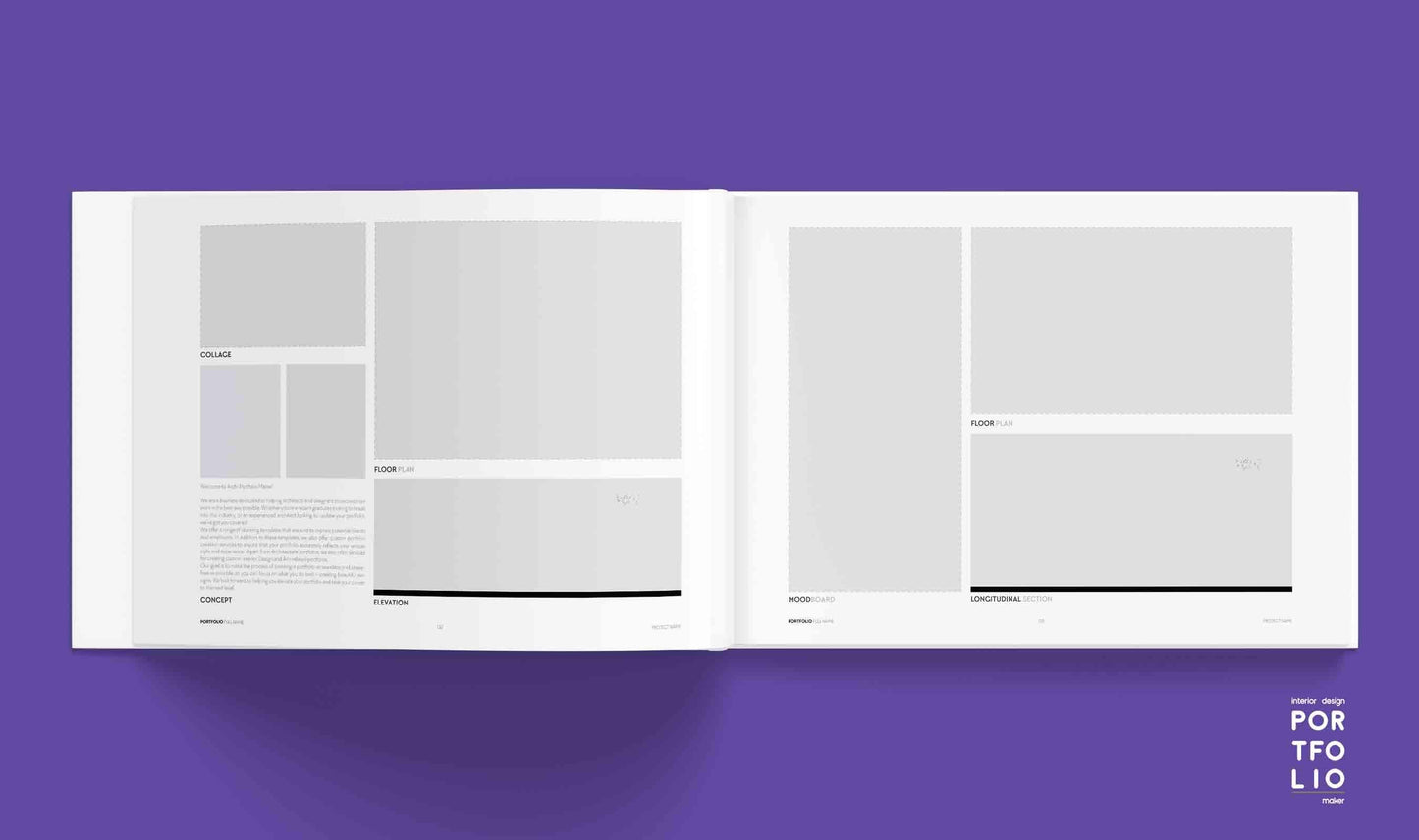 Interior Design Portfolio Template 6