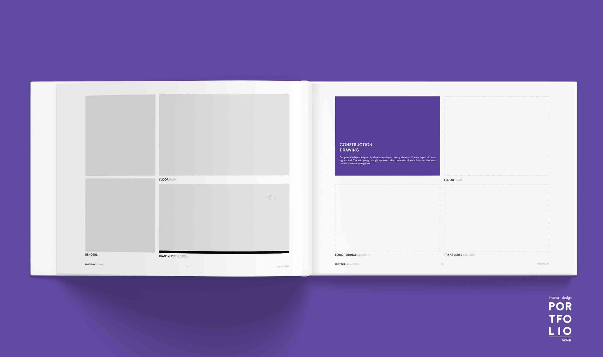 Interior Design Portfolio Template 6