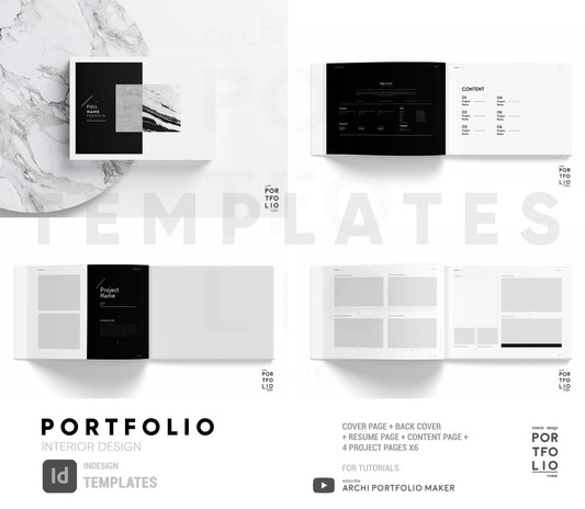 Interior Design Portfolio Template 7