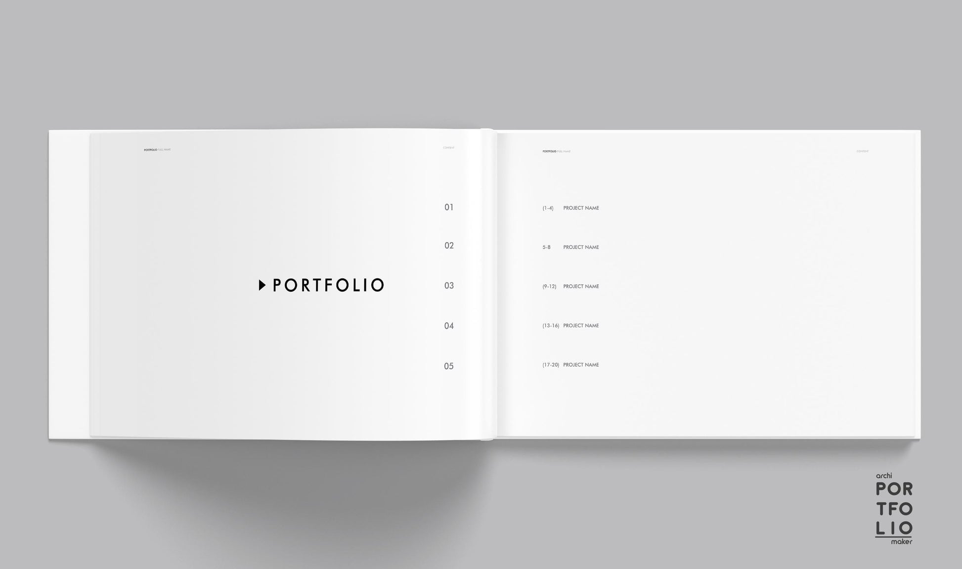 Architectural Portfolio Template 17