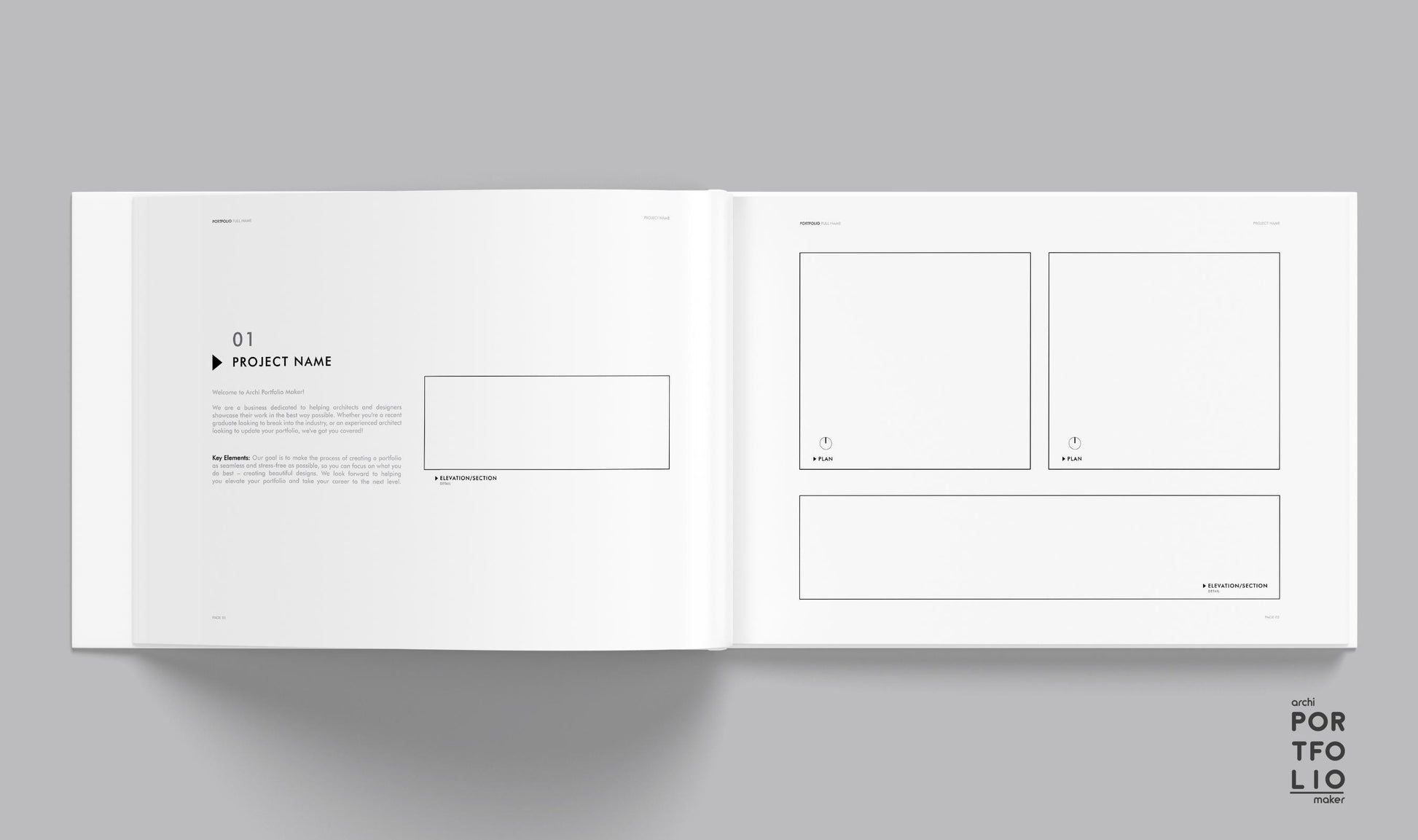 Architectural Portfolio Template 17